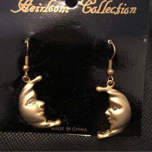 Man in the Moon earrings